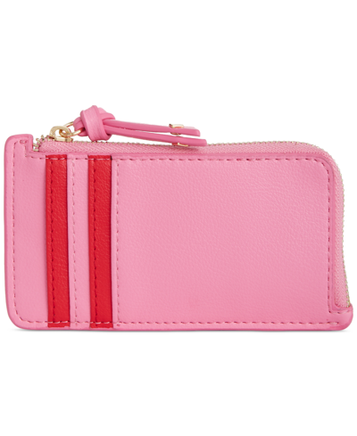 On 34th Ramonah Card Case Wallet, Created For Macy's In Red,pink