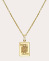 Zoe Lev Women's Queen Of Hearts 14k Gold Pendant Necklace In Gold