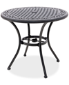 AGIO WYTHBURN MIX AND MATCH 32" ROUND CAST ALUMINUM OUTDOOR BISTRO TABLE