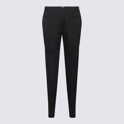 Alexander Mcqueen Black Wool Trousers