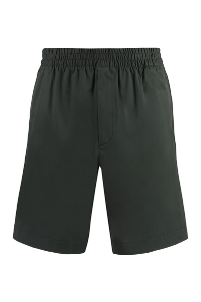 Bottega Veneta Cotton Shorts In Camping