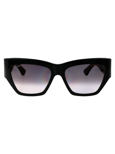 Cartier Sunglasses In 001 Black Black Grey