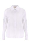 Genny White Regular Solid Shirt In White