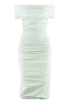 Philosophy Di Lorenzo Serafini Blue Draped Dress For Women In Blue