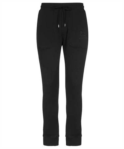 Woolrich Cotton Trousers In Black