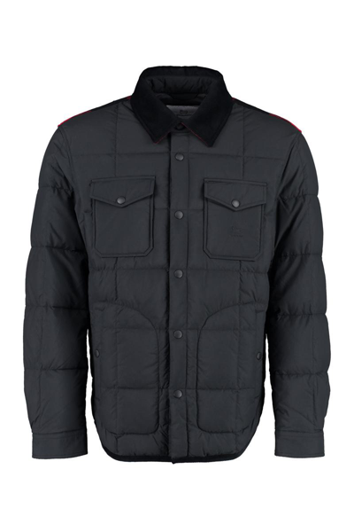 Woolrich Heritage Terrain Padded Jacket In Black