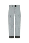 Prada Goretex Tech Pants With Logoed Hems In Gray
