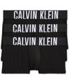Calvin Klein Intense Power Mens Trunk 3 Pack In Black/black/black