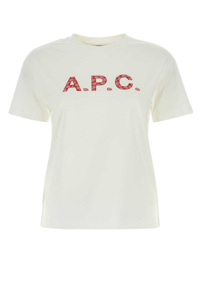 Apc Logo-printed Crewneck T-shirt