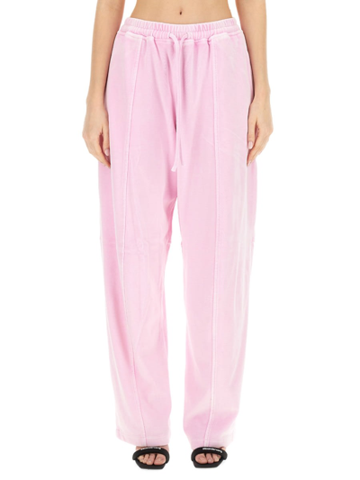 Alexander Wang T T By Alexander Wang Jogging Pants In Pink