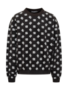 DOLCE & GABBANA DG MONOGRAM PRINTED CREWNECK SWEATSHIRT