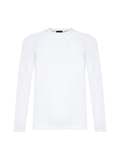 Giorgio Armani Crewneck Long-sleeved T-shirt In U090