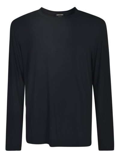 Giorgio Armani Round Neck Jumper In Ubsg