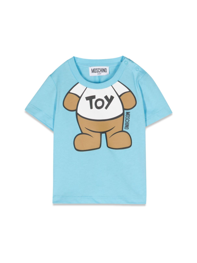 Moschino Babies' T-shirt In Blue