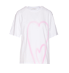 Sportmax Jersey Cotton Print T-shirt In White