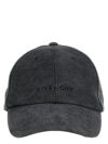 Givenchy Debossed Puffy 4g Curved Cap In Gray