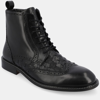 Thomas & Vine Legacy Wingtip Ankle Boot In Black