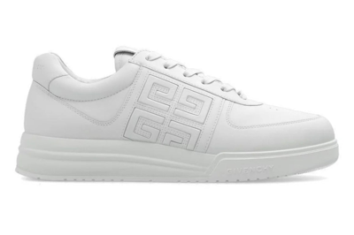 Pre-owned Givenchy G4 Logo Sneaker White