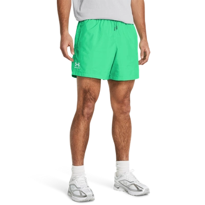 Under Armour Mens  Woven Volley Shorts In Downpour Gray/white