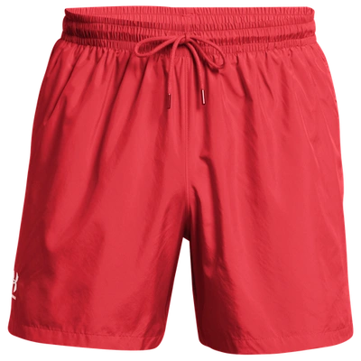 Under Armour Mens  Woven Volley Shorts In Midnight Navy/white
