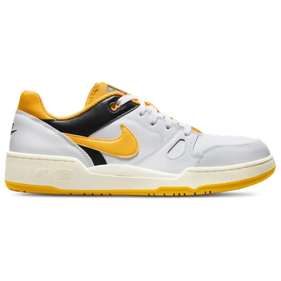 Nike Mens  Full Force Low In White/gold/orange