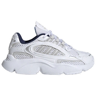 Adidas Originals Boys Adidas Ozmillen In White/grey/blue