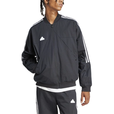 Adidas Originals Mens Adidas Tiro Woven Bomber Jacket In Black