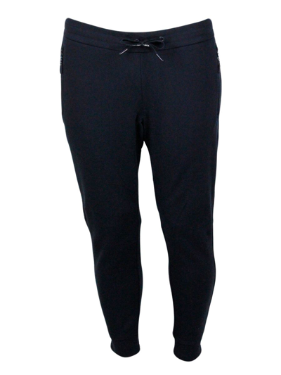 Armani Exchange Trousers In Black