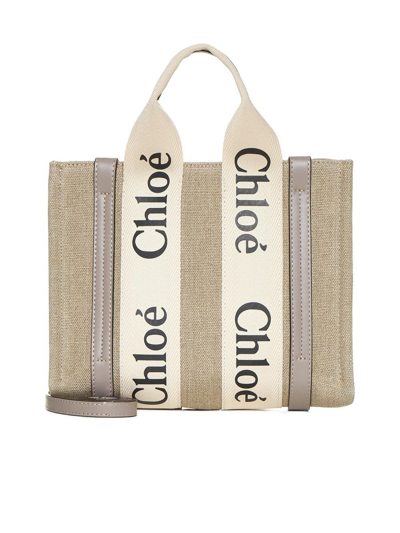 Chloé Chloè Bags In Ecru