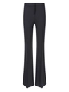 Etro Flared Black Trousers With Tailored Fit