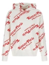 Kenzo X Verdy Monogram-pattern Hoodie In Multicolor