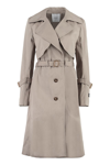 PATOU PATOU GABARDINE TRENCH COAT