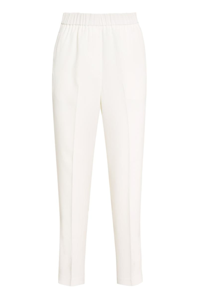 Peserico Cropped Pants In White