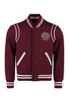 SPORTY AND RICH SPORTY & RICH EMBROIDERED WOOL BOMBER JACKET