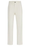 HUGO FORMAL TROUSERS IN PERFORMANCE-STRETCH COTTON