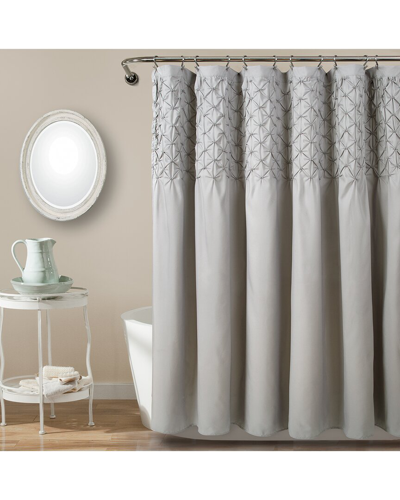 Lush Decor Fashion Bayview Shower Curtain In Grey
