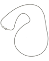 Samuel B. Silver Popcorn Chain Necklace