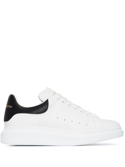 ALEXANDER MCQUEEN ALEXANDER MCQUEEN OVERSIZED LEATHER SNEAKERS