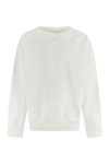 Maison Margiela Man Sweatshirt White Size Xl Cotton, Elastane