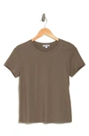 James Perse Cotton T-shirt In Ammo