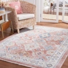 Safavieh Blair Washable Blr218u Flat Weave Rose / Blue Washable Rug