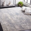 Safavieh Bayside Bay122f Flat Weave Grey / Ivory Blue Washable Rug