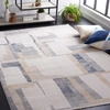 Safavieh Bayside Bay126a Flat Weave Ivory / Blue Rust Washable Rug