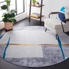Safavieh Tacoma Tac820f Power Loomed Grey / Light Grey Washable Rug