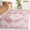Safavieh Arizona Arz517l Power Loomed Light Blue / Ivory Washable Rug