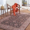 Safavieh Tucson Tsn111g Power Loomed Dark Grey / Beige Washable Rug
