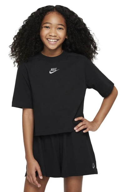 NIKE KIDS' SPORTSWEAR COTTON CROP T-SHIRT