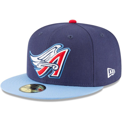 New Era Navy California Angels Cooperstown Collection Wool 59fifty Fitted Hat