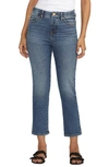 Jag Jeans Valentina Pull-on High Waist Crop Straight Leg Jeans In Stargazer Blue