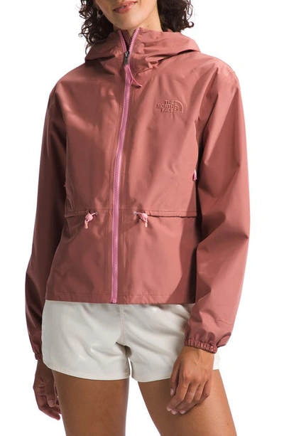 The North Face Daybreak Water Repellent Hooded Jacket In Light Mahogany